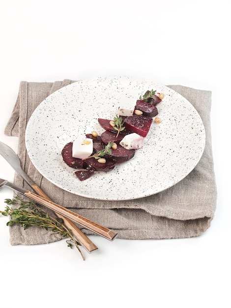 Farfurie cu preparat culinar sezonier